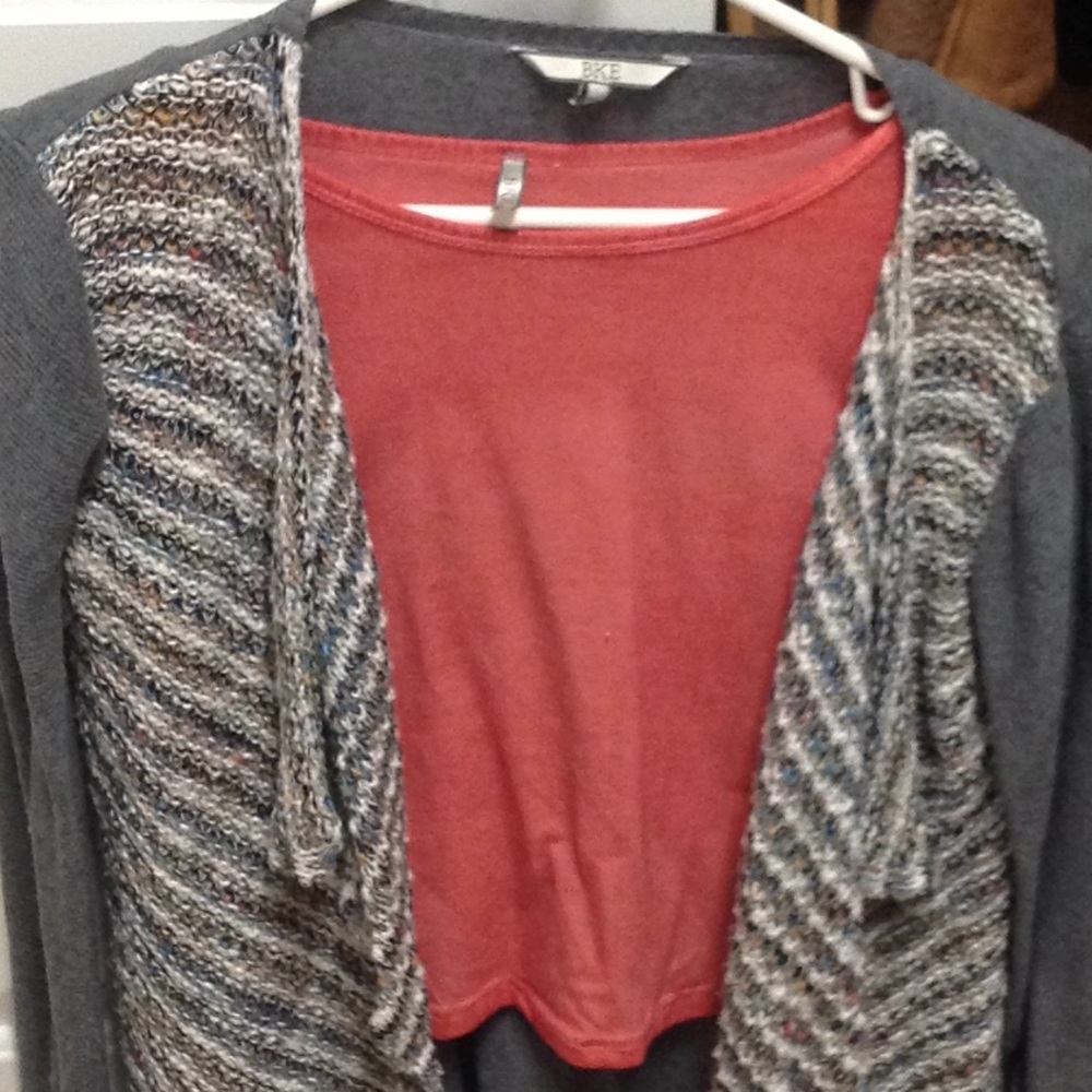 BKE grey Multicolored M sweater